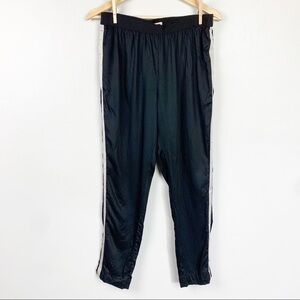 L'AGENCE Tuxedo Stripe Elastic Waist Pull On Joggers Pants Slim Leg Pockets XS